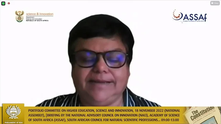 Portfolio Committee on Higher Education, Science and Innovation, 18 November 2022