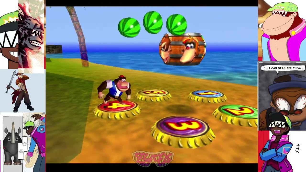 Zyzx_ Plays DK 64 SWAP MOD #6 - YouTube