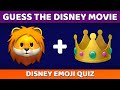 Guess The Disney Movie By Emoji | Disney Quiz