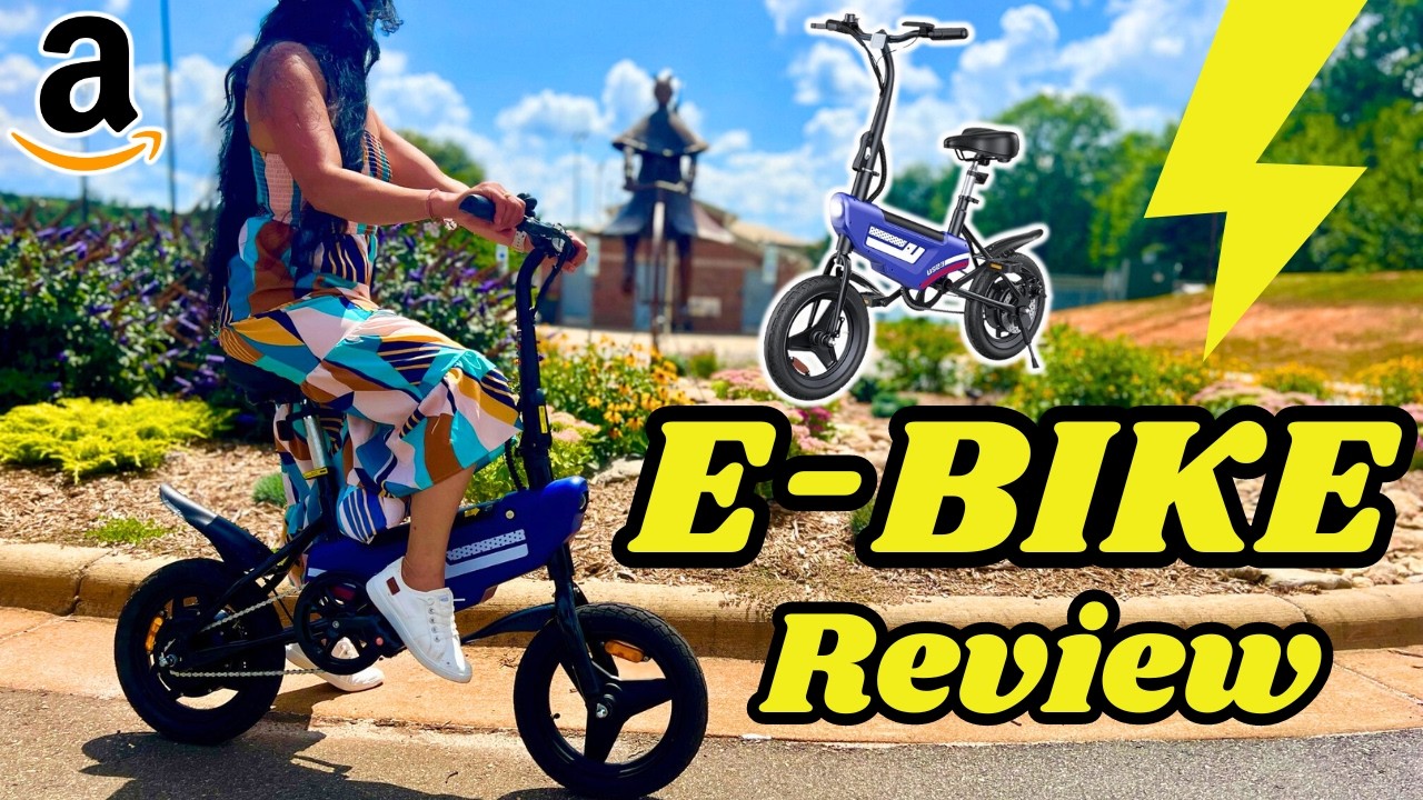 Amazon Folding Electric Bike for Adults & Teens Walkthrough/Review YouTube