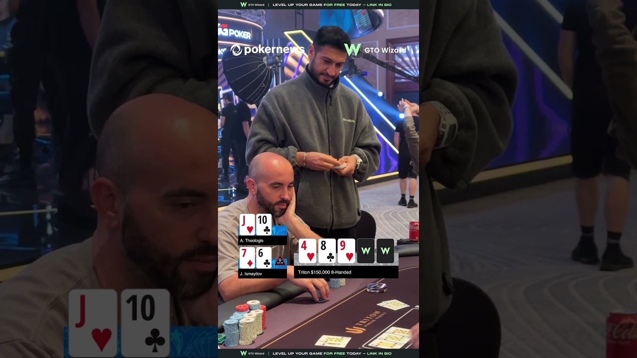 Вот это да, какая потрясающая карта на терне! 🤯 | WSOP Paradise 2025