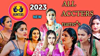 hunters app actress name with photo 2023