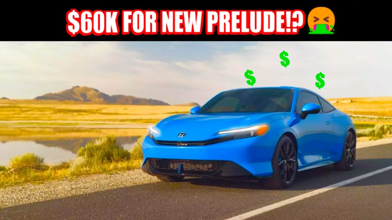 Наценка составляет 60 тысяч долларов на новый Prelude (Honda Prelude 2026 года)
