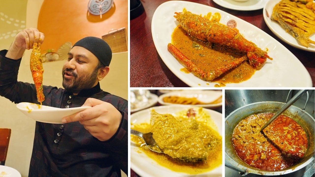 🔥 দূরবীন দিয়ে সেহরির খোঁজে বাংলা খাবারের রাজ্যে || বিশাল বড় চিংড়ি সরষে ইলিশ আরো অনেক কিছু! 😍