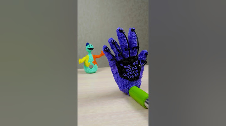I made a Grabpack 2.0 Making Poppy Playtime 4 with 3D Pen   #poppyplaytime