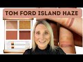 BRAND NEW Tom Ford Soleil De Feu Eye Color Quad Island Haze/Application and Swatches