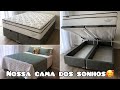 ESCOLHENDO NOSSA CAMA E COLCHÃO😍A CAMA DOS SONHOS🥰