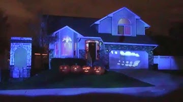 Bates Haunt 2013 - Halloween Projection Mapping Show