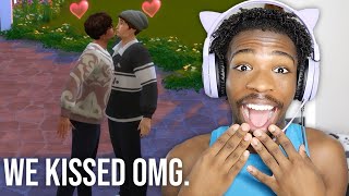 Me & My Daddy VINNIE HACKER Kissed Y'all.. Well In The Sims 4 But STILL... Pt.2