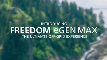 Introducing FREEDOM eGEN Max - The Ultimate Off-Grid Experience