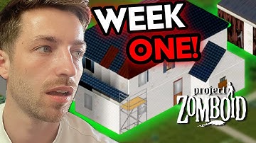 The Beginning of the Apocalypse: Project Zomboid Week One Mod