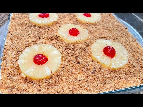 طريقة عمل كيكة بينا كولادا سر الصنعة مع الشيف دعاء السمنودي