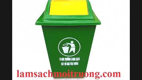THÙNG RÁC CÔNG NGHIỆP, THÙNG RÁC 60L, 120L, THÙNG RÁC NHỰA HDPE, THÙNG RÁC NHỰA COMPOSITE GIÁ RẺ