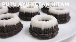 PUTU AYU KETAN HITAM // BLACK STICKY RICE STEAMED CAKE WITH COCONUT TOPPING - Durasi: 4.14. 