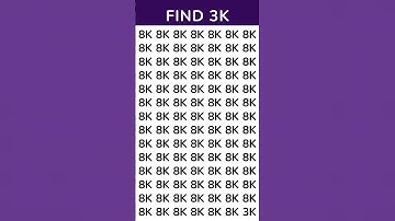 Find the ODD Number - 3k | Fun Quiz #quiz #challenge