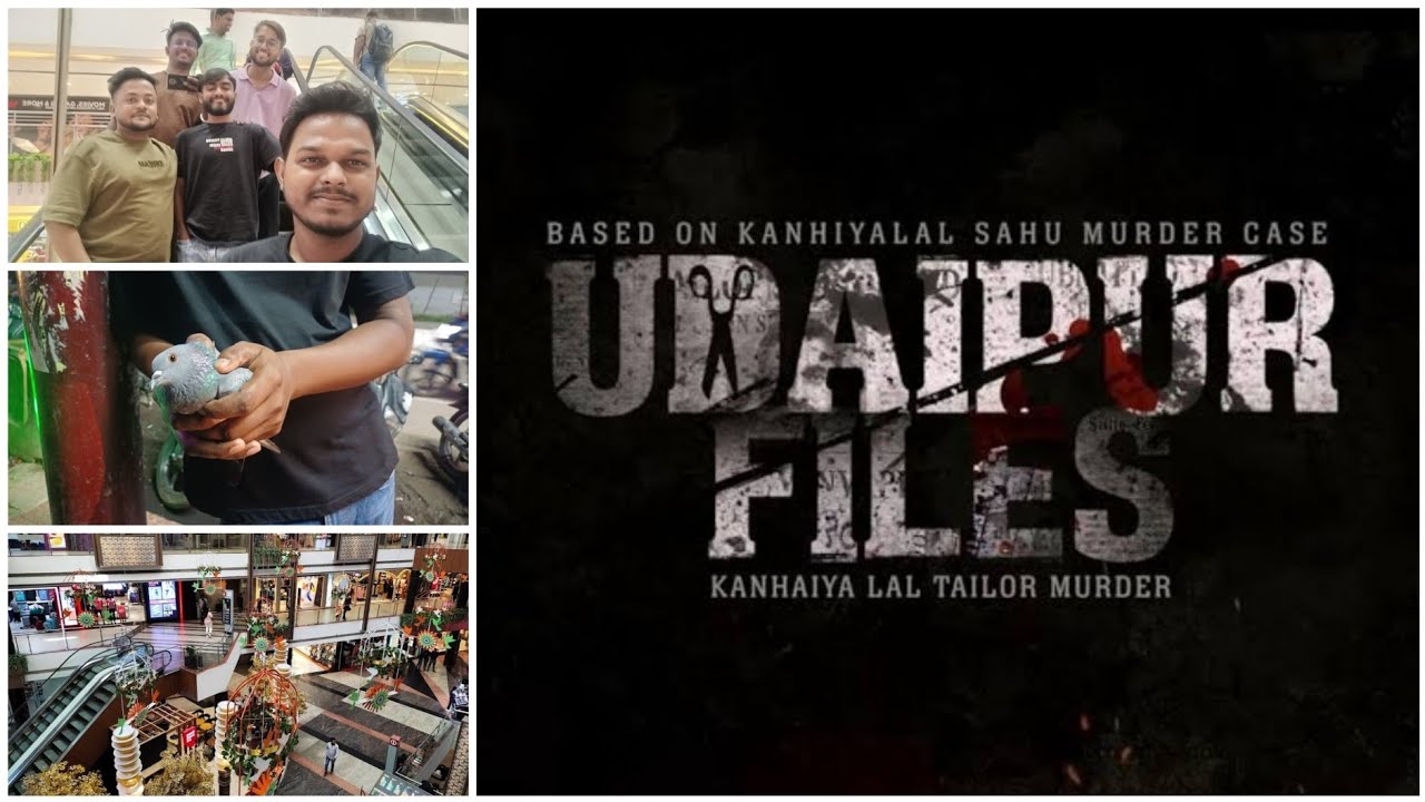 Udaipur files dekhne gye saare dost ,Kabootar ki jaan bachai 