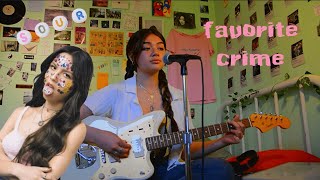 Video thumbnail of "favorite crime by olivia rodrigo cover"