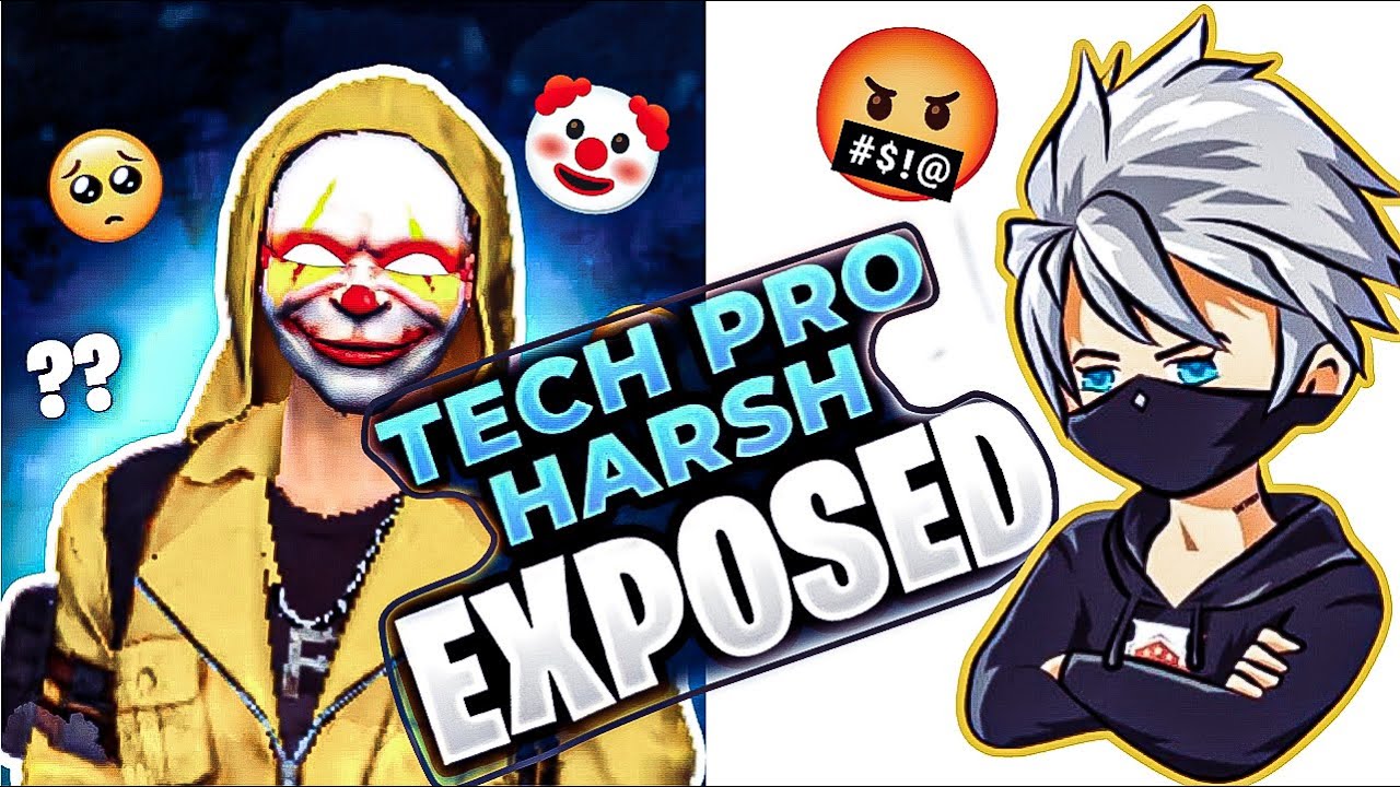 tech pro harsh was exposed || he was giving copyright strike to ...