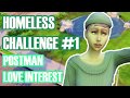 MIRALDA'S POSTMAN LOVE INTEREST | Sims 4 Homeless Challenge Part 1