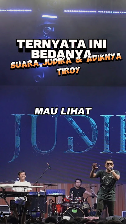 Ternyata ini bedanya suara Judika&Adiknya Tiroy #tiroytungguakudisurga #dadentertainment #judika