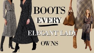 5 CLASSIC Boots for  Ladies *FALL* & *AUTUMN screenshot 5