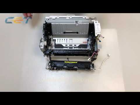 Снятие/установка фьюзера (печки) и замена термопленки в HP LaserJet Pro M104/M106/M132/M134