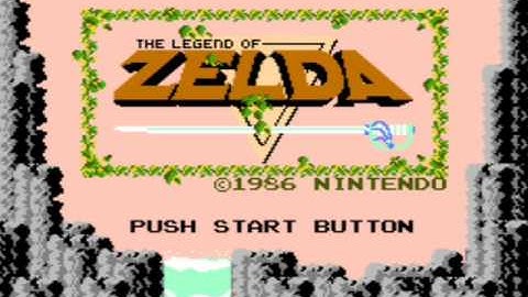 The Legend of Zelda Video Walkthrough Part 1 - Beginning