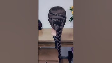 Stylish low down bun hairstyle #shorts #youtubeshorts #shortsfeed #ytshorts #viral #reels #video