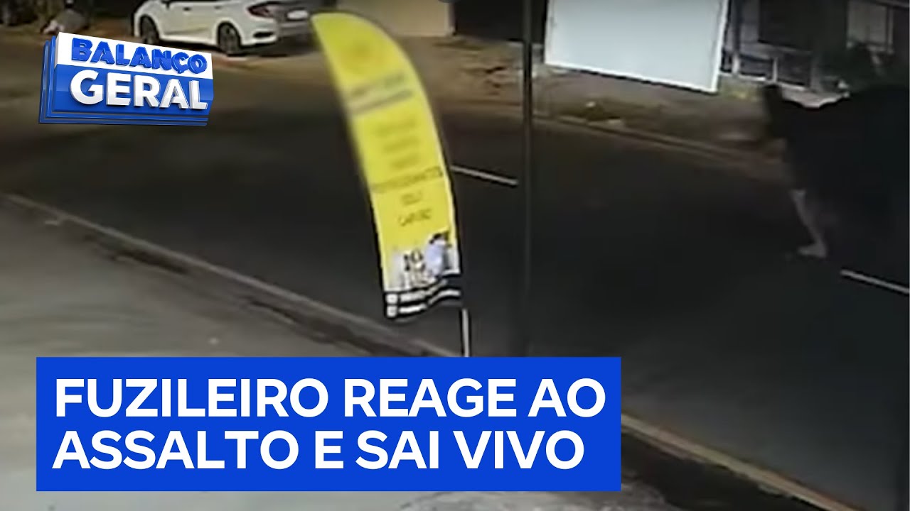 Fuzileiro Naval reage a assalto