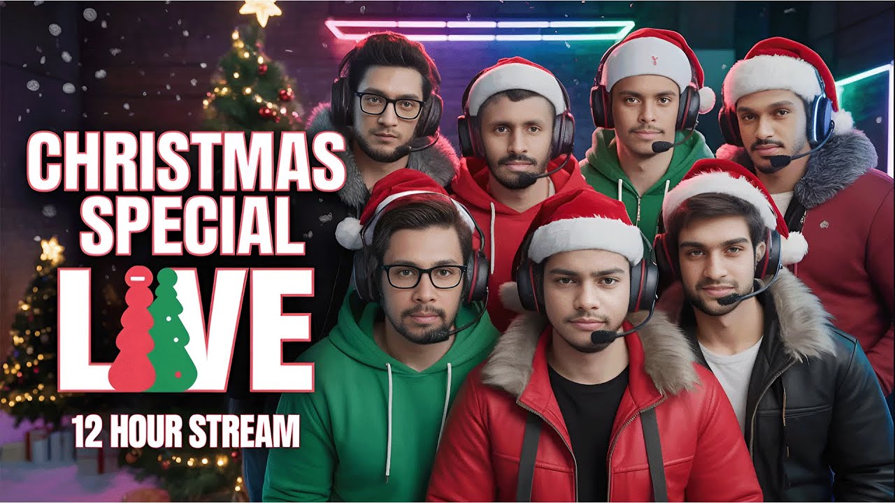 MERRY CHRISTMAS SPECIAL! 🎁 අද දවසම ඔයාලා එක්ක | 12 Hours | AC Unity / PUBG / GTA V