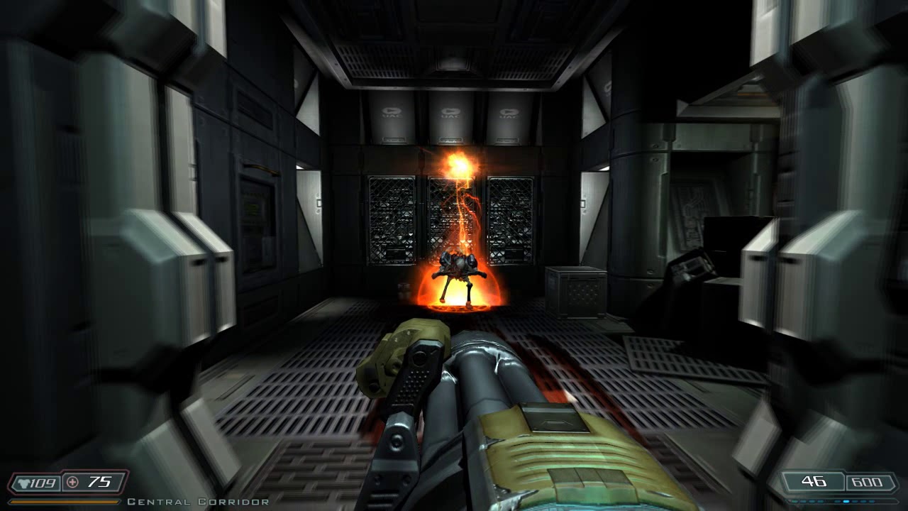 Doom gameplay. Doom 3 геймплей.