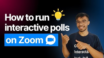 How to run interactive polls on Zoom