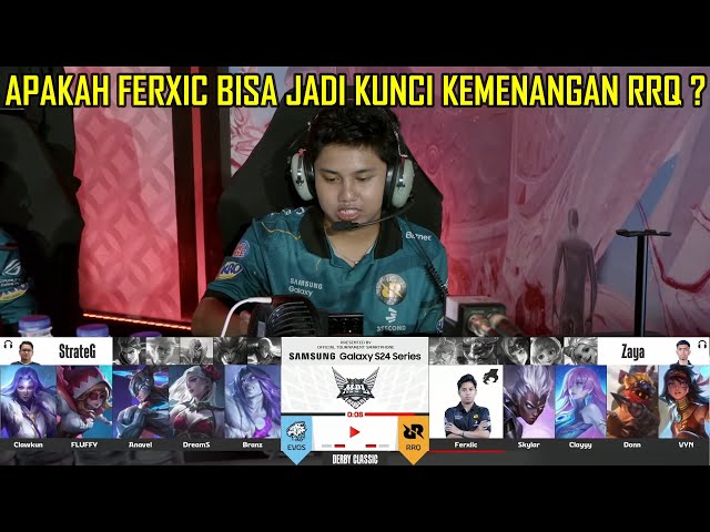 RRQ LOLOS PLAYOFF JALUR KEMENANGAN LAWAN EVOS !! RRQ HOSHI VS EVOS GLORY GAME 3 class=