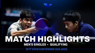 Himnakulhpuingheta Jeho vs Manav Vikash Thakkar | MS Qual | WTT Star Contender Goa 2023