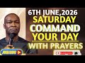 [SATURDAY,  6TH JUNE] EARLY MORNING POWERFUL PROPHETIC MORNING PRAYER BY APOSTLE JOSHUA SELMAN