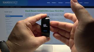 Soft Reset SAMSUNG Gear Fit 2 Pro – Fix Not Responding Screen screenshot 3