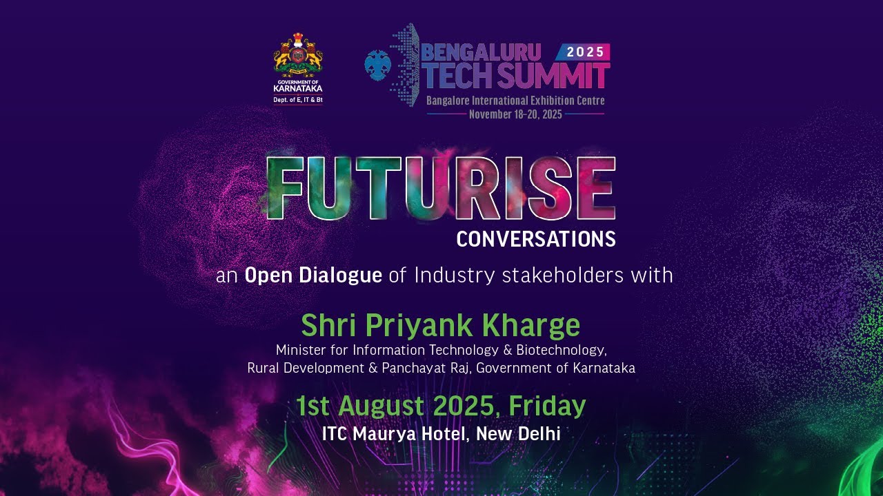 Live from New Delhi- Bengaluru Tech Summit 2025 Industry Meet