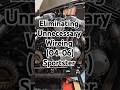Eliminating unnecessary wireing #harleydavidson #sportster #motorcycle #chopper #choppers