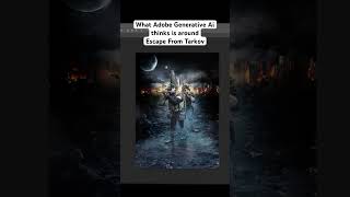 Photoshop Ai completes: Escape from Tarkov Cover Art [Generative Fill] #generativeai