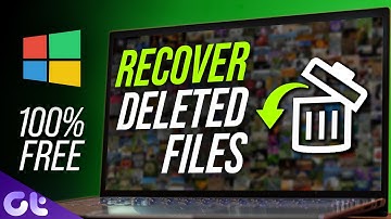 How to Recover Deleted Files in Windows | No 3rd Party App Required! | 100% Free! | Guiding Tech