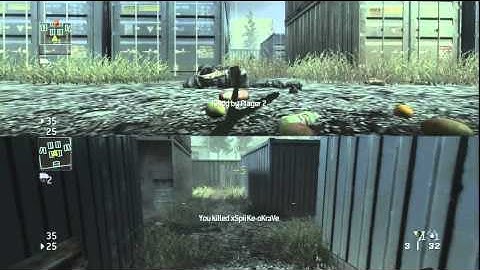 Cod4 - Split Screen Mess About lol