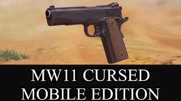 Cursed Guns | MW11 COD Mobile Edition (Ranked challenge with horrible attachments)