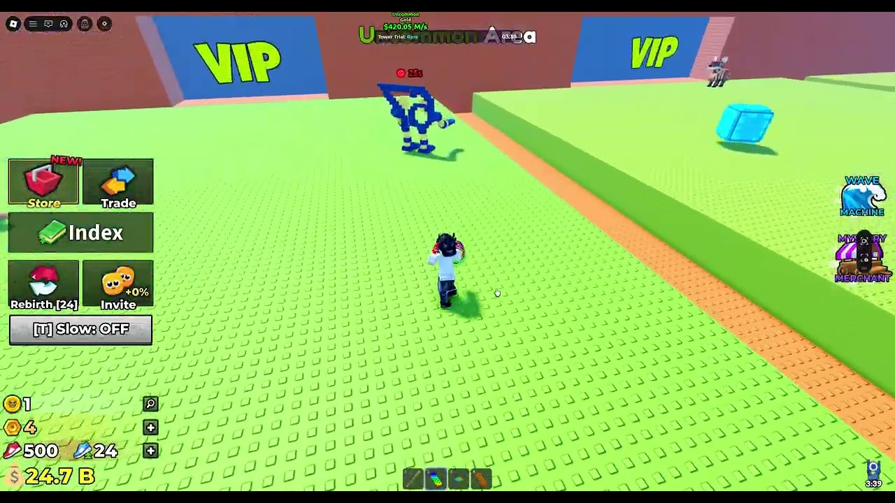 ужасная башня в брейнрот цунами