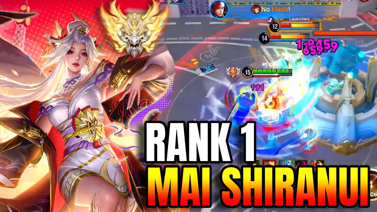 DOMINATING HIGH RANK WITH MAI SHIRANUI | Honor of Kings