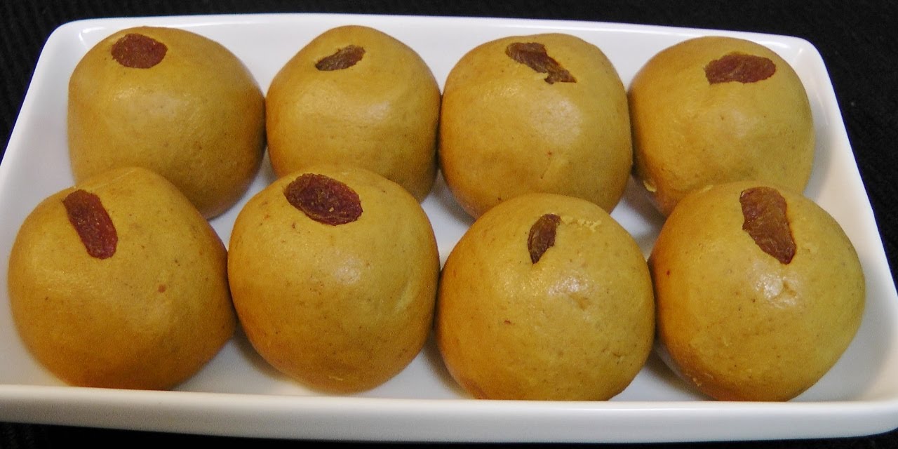 Besan Ladoo ( gets ready in just 5 minutes) - YouTube