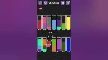 water_level_600 #watersortpuzzle #puzzle #game #sortpuzzle #color