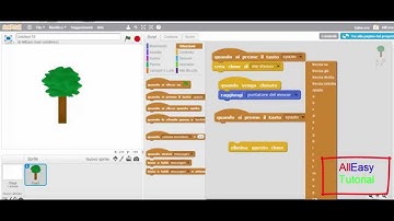 Tutorial su Scratch 7# Imparare a clonare.