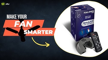 Convert your Fans to a Smart One || HALONIX Smart Fan Kit  🔥