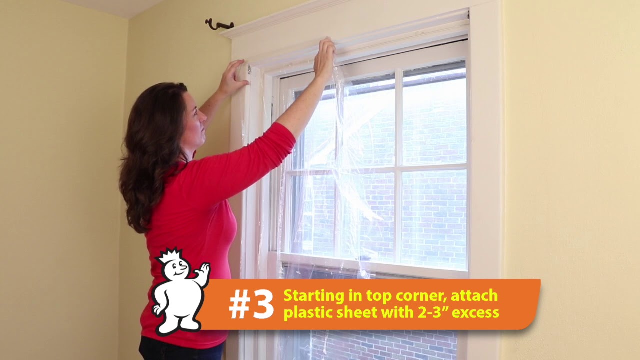 How to install the Frost King Shrink Window Insulation Kit 