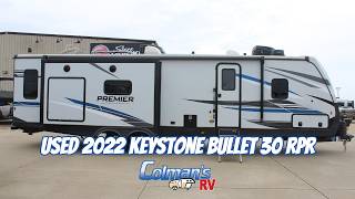 Used 2022 Keystone Premier Ultra Lite 30Ripr Rear Living Luxury Travel Trailer